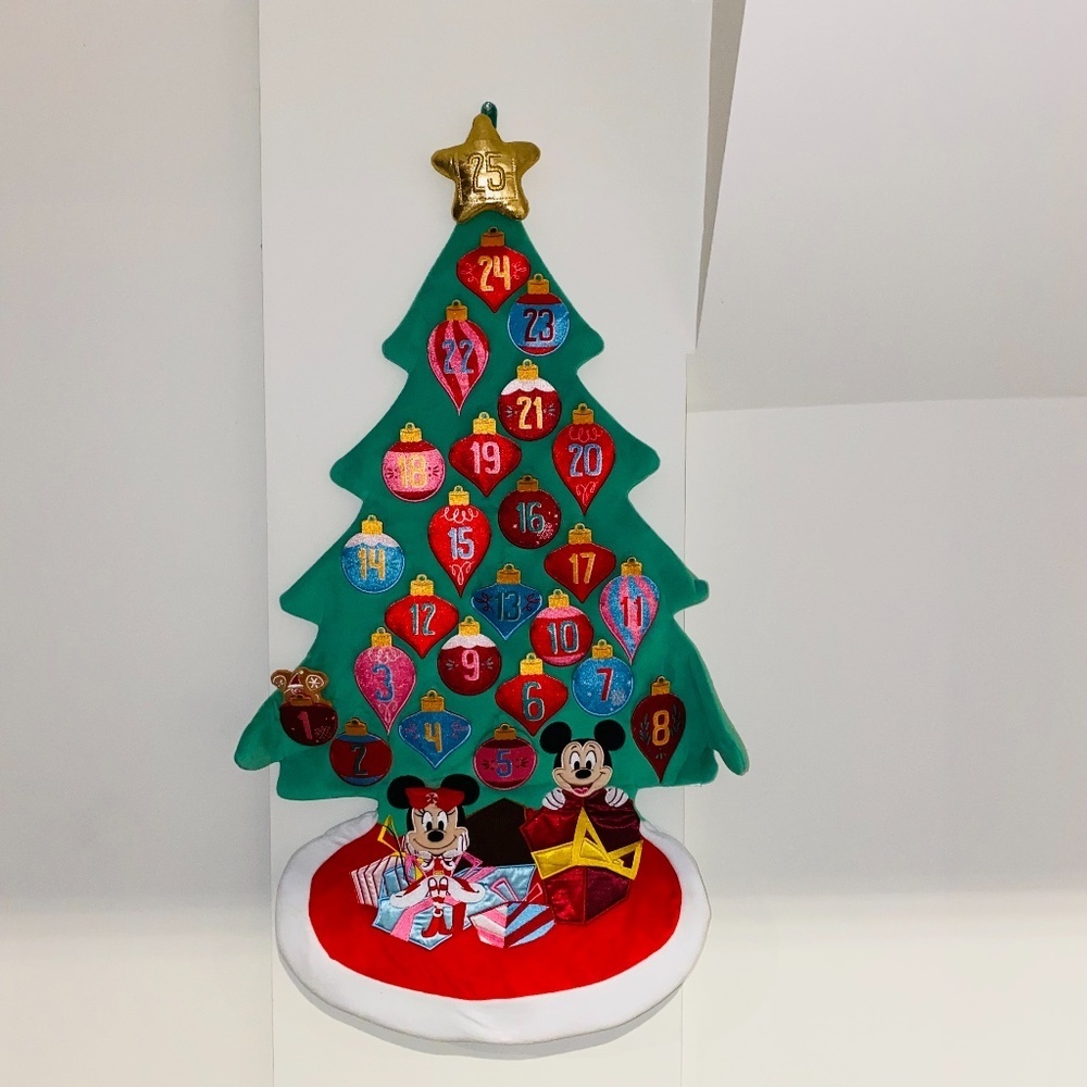 Disney Store Mickey and Minnie Christmas Advent Calendar - Never Used, NWT